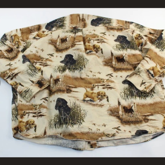 North River Outfitters Hunting Dogs Button Up Shirt - Picture 2 of 9